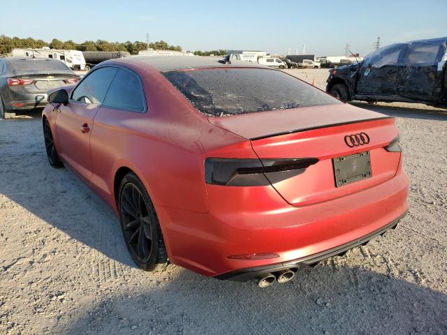 WAUP4AF5XJA041255 - 2018 AUDI S5 PREMIUM PLUS RED photo 3