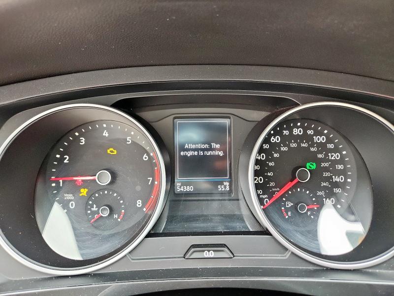 3VV3B7AX2JM182490 - 2018 VOLKSWAGEN TIGUAN SE BLACK photo 9