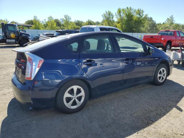 JTDKN3DU6C1567370 - 2012 TOYOTA PRIUS BLUE photo 3