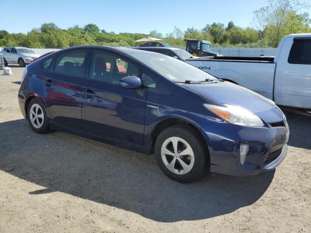 JTDKN3DU6C1567370 - 2012 TOYOTA PRIUS BLUE photo 4