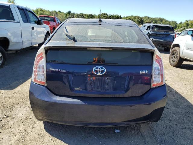 JTDKN3DU6C1567370 - 2012 TOYOTA PRIUS BLUE photo 6