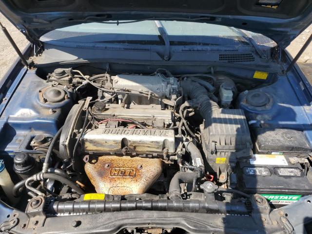 KNAGD126845306198 - 2004 KIA OPTIMA LX BLUE photo 11