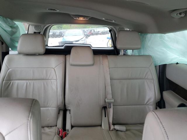 2FMGK5CC3BBD26125 - 2011 FORD FLEX SEL SILVER photo 10