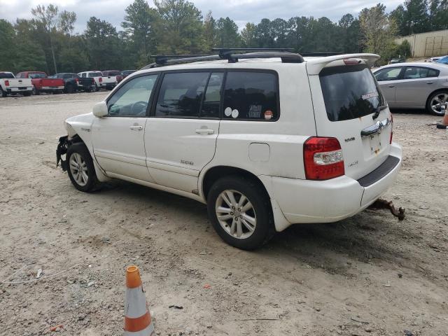 JTEEW21A960028424 - 2006 TOYOTA HIGHLANDER HYBRID WHITE photo 2