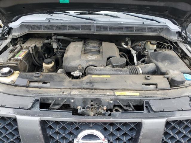 1N6AA07B75N505565 - 2005 NISSAN TITAN XE CHARCOAL photo 11