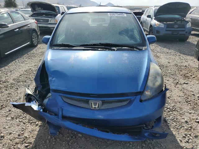 JHMGD386X8S031283 - 2008 HONDA FIT SPORT 蓝色 照片 5