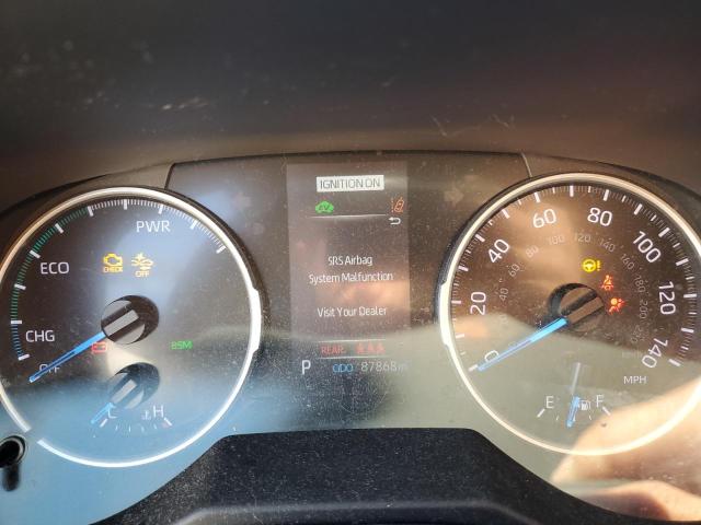 2T3R6RFV3MW016112 - 2021 TOYOTA RAV4 XLE BLUE photo 9