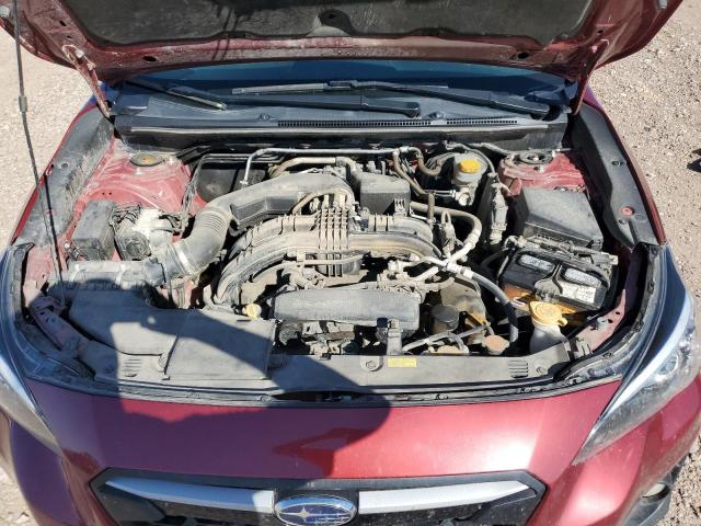 JF2GTACC4K8333910 - 2019 SUBARU CROSSTREK PREMIUM RED photo 11