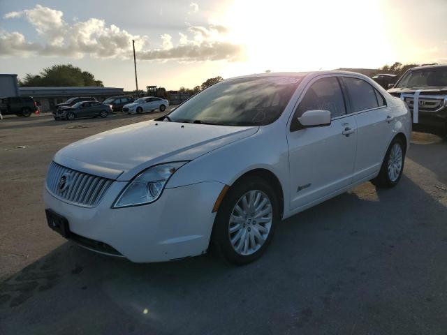 3MEDM0L35AR622007 - 2010 MERCURY MILAN HYBRID WHITE photo 1