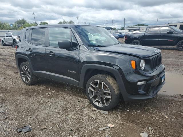 ZACNJBAB3LPL81837 - 2020 JEEP RENEGADE SPORT BLACK photo 4