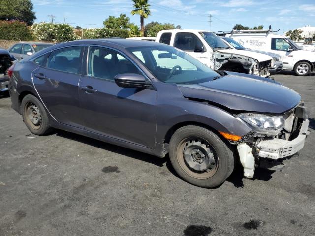 19XFC2F52HE214460 - 2017 HONDA CIVIC LX გრაფიტი ფოტო 4