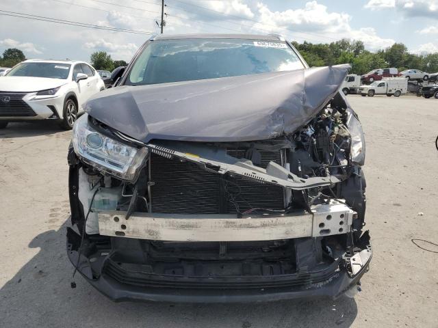 5TDJZRFH9KS584572 - 2019 TOYOTA HIGHLANDER SE ნაცრისფერი ფოტო 5