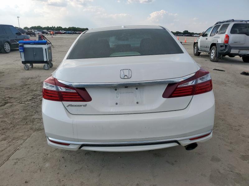 1HGCR2F89HA097640 - 2017 HONDA ACCORD EXL WHITE photo 6