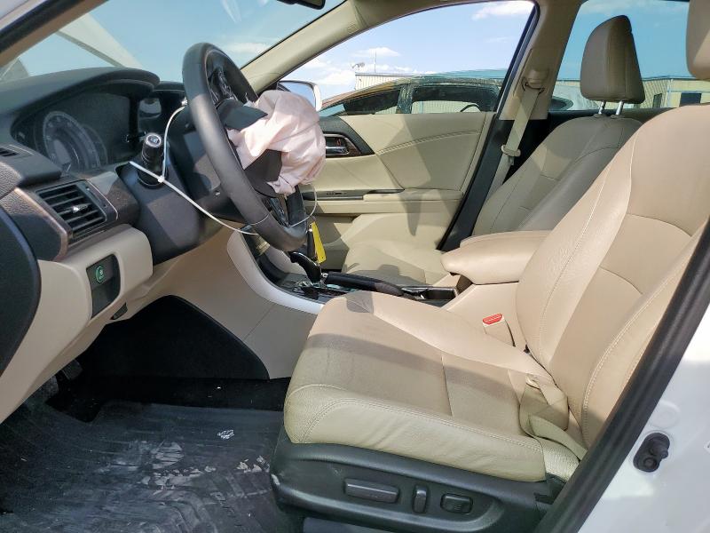 1HGCR2F89HA097640 - 2017 HONDA ACCORD EXL WHITE photo 7