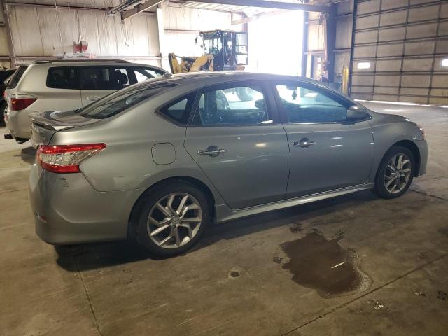 3N1AB7AP3DL767307 - 2013 NISSAN SENTRA S 银色 照片 3