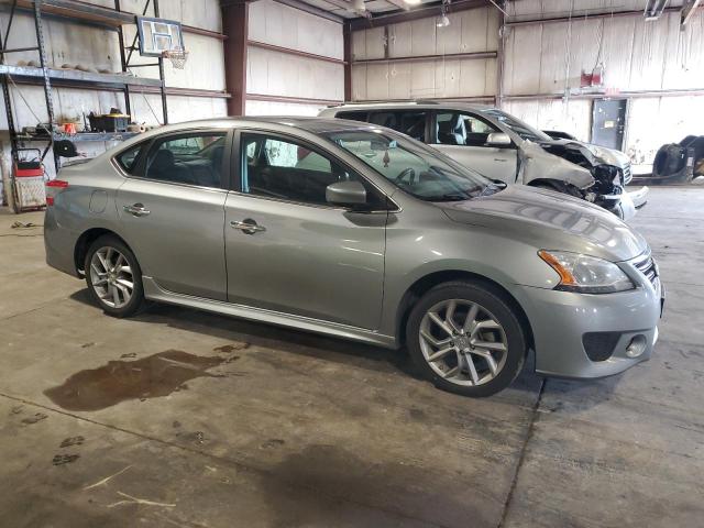 3N1AB7AP3DL767307 - 2013 NISSAN SENTRA S 银色 照片 4