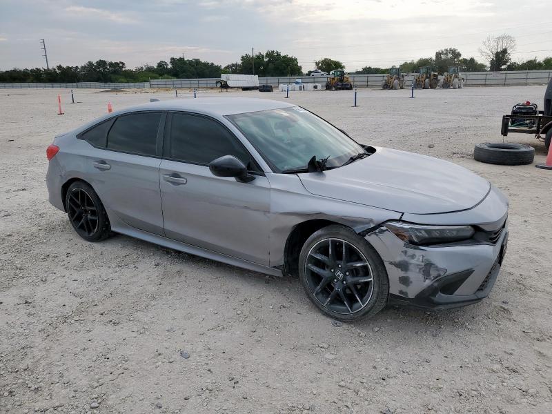 2HGFE2F56NH541018 - 2022 HONDA CIVIC SPORT 银色 照片 4