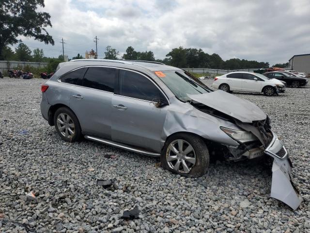 5FRYD4H95GB021809 - 2016 ACURA MDX ADVANCE SILVER photo 4