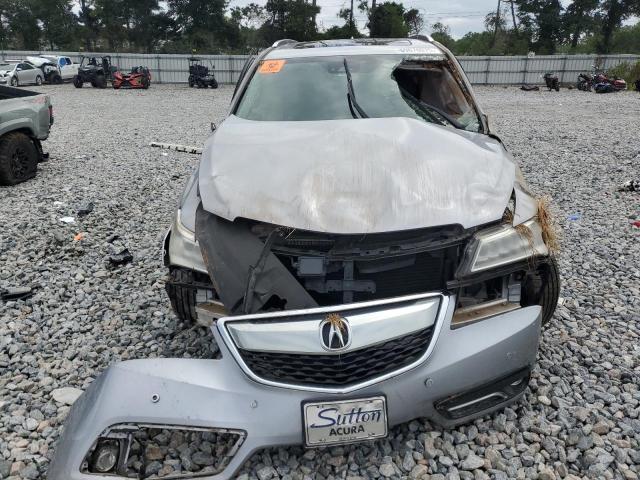 5FRYD4H95GB021809 - 2016 ACURA MDX ADVANCE SILVER photo 5