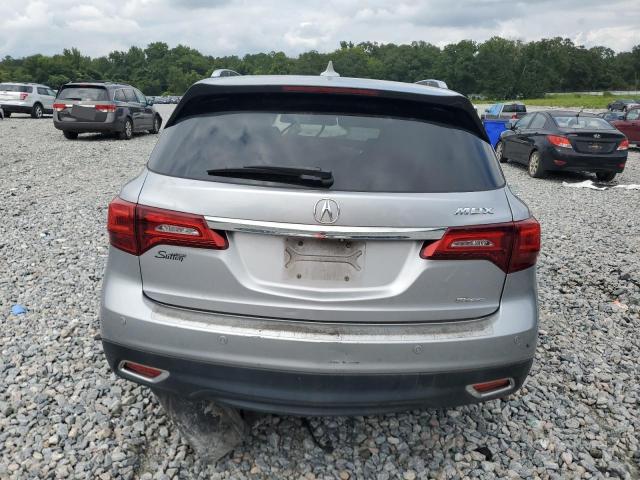 5FRYD4H95GB021809 - 2016 ACURA MDX ADVANCE SILVER photo 6