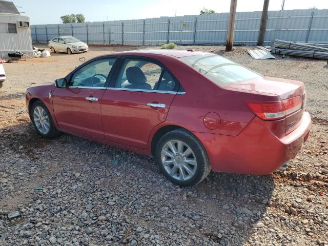 3LNHL2GC8AR652738 - 2010 LINCOLN MKZ RED photo 2
