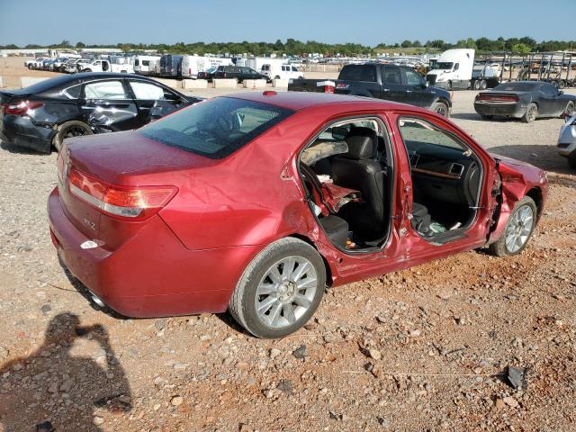 3LNHL2GC8AR652738 - 2010 LINCOLN MKZ RED photo 3
