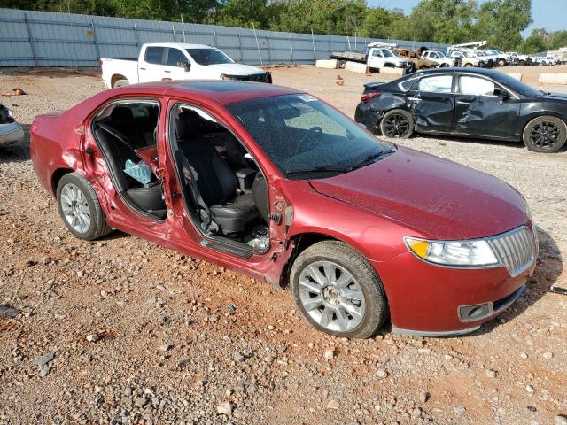 3LNHL2GC8AR652738 - 2010 LINCOLN MKZ RED photo 4