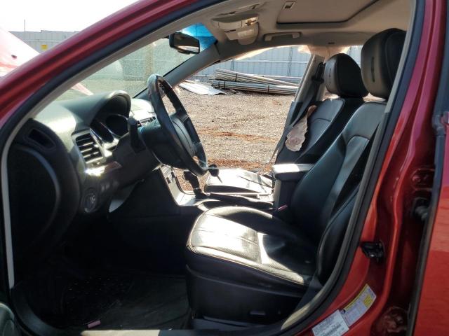 3LNHL2GC8AR652738 - 2010 LINCOLN MKZ RED photo 7