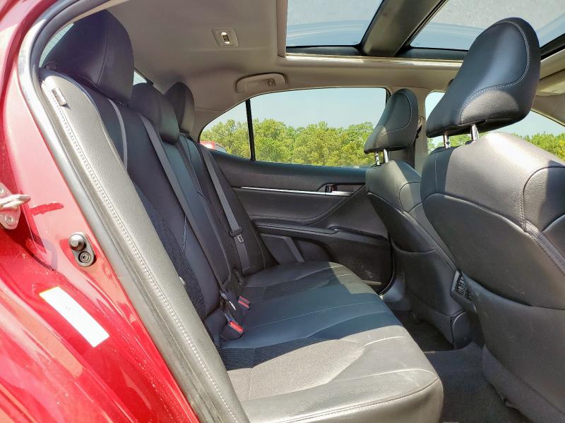 4T1BZ1HKXJU504023 - 2018 TOYOTA CAMRY XSE 栗色 照片 10