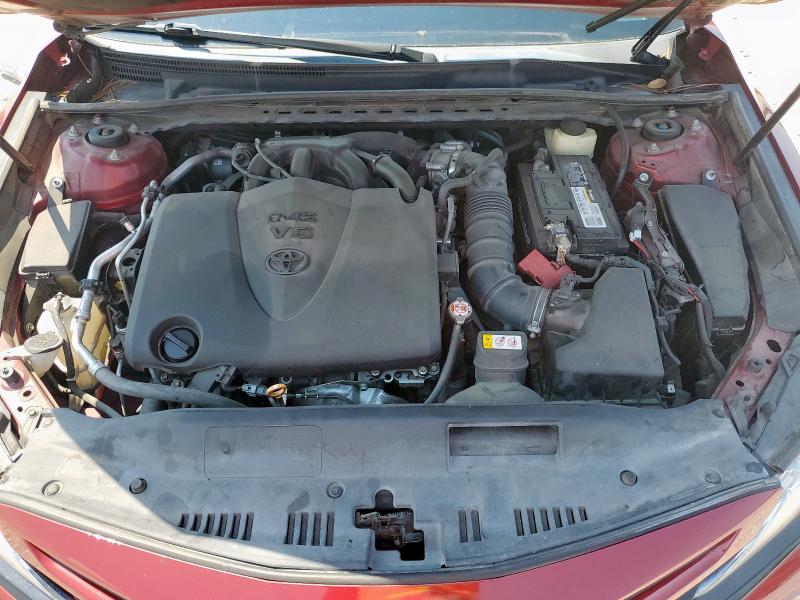 4T1BZ1HKXJU504023 - 2018 TOYOTA CAMRY XSE 栗色 照片 11