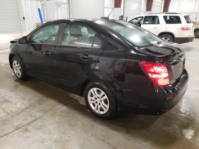 1G1JB5SH9H4123565 - 2017 CHEVROLET SONIC LS შავი ფოტო 2
