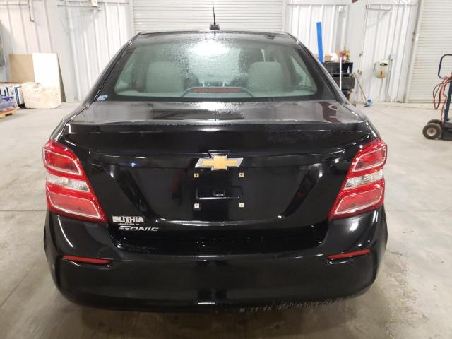 1G1JB5SH9H4123565 - 2017 CHEVROLET SONIC LS შავი ფოტო 6