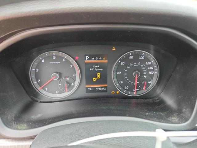 5NPE34AF0KH813948 - 2019 HYUNDAI SONATA LIMITED WHITE photo 9