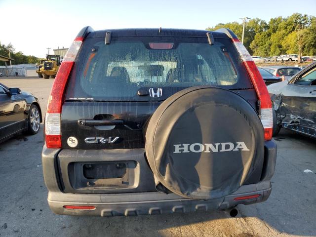 SHSRD78576U417364 - 2006 HONDA CR-V LX BLACK photo 6