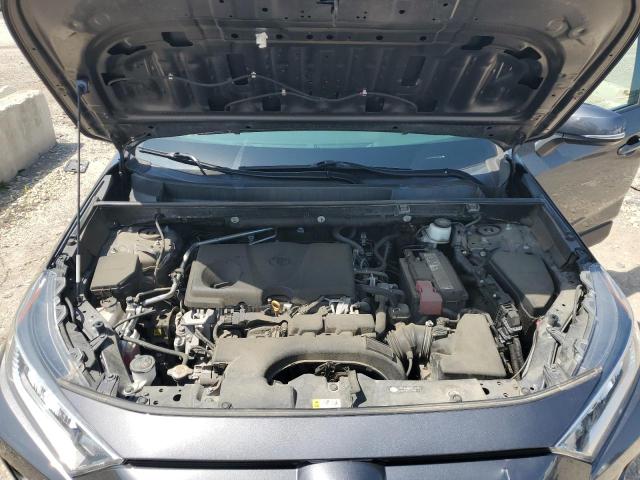 2T3P1RFV8KW054843 - 2019 TOYOTA RAV4 XLE GRAY photo 12