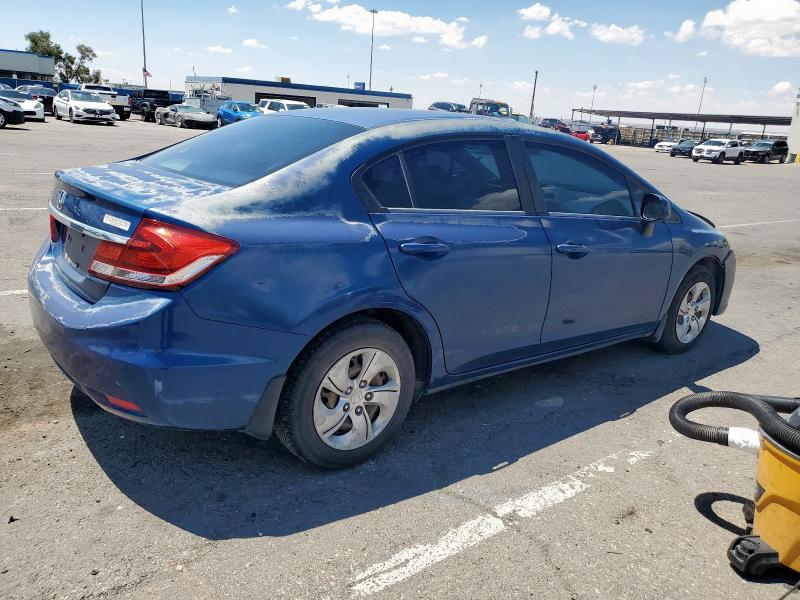 2HGFB2F53DH596632 - 2013 HONDA CIVIC LX 蓝色 照片 3