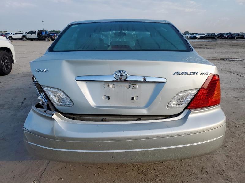 4T1BF28B62U204902 - 2002 TOYOTA AVALON XL SILVER photo 6