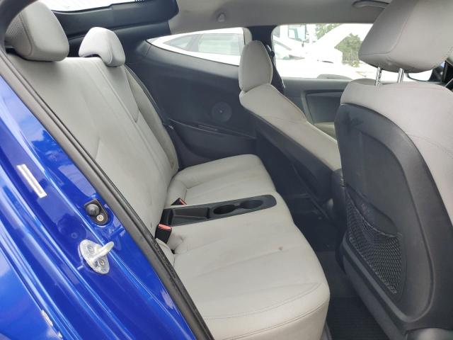 KMHTC6AD8CU037430 - 2012 HYUNDAI VELOSTER BLUE photo 10