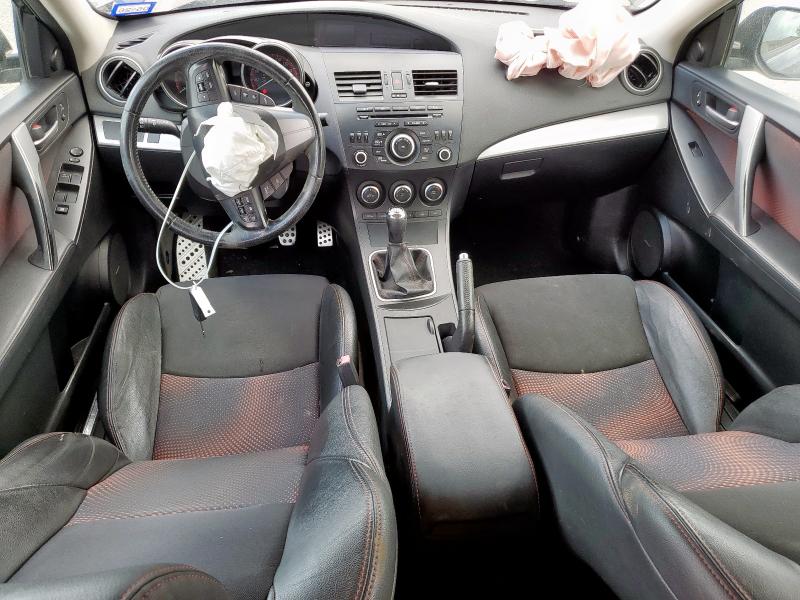 JM1BL1L45D1795339 - 2013 MAZDA SPEED 3 BLACK photo 8