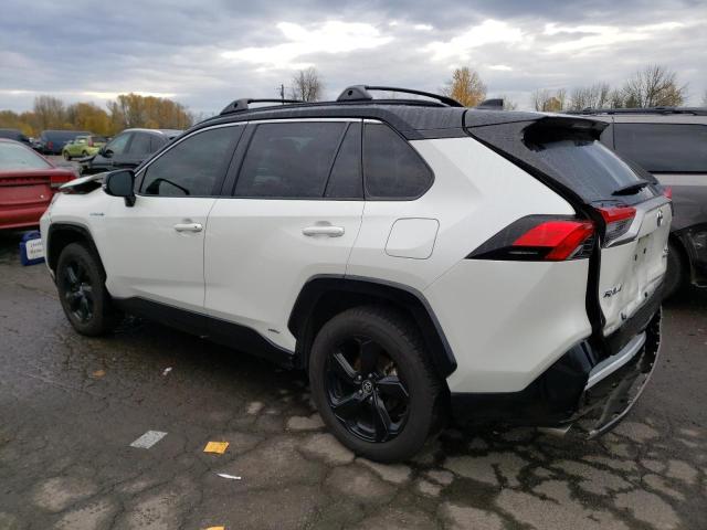 JTMEWRFV3LJ036338 - 2020 TOYOTA RAV4 XSE WHITE photo 2