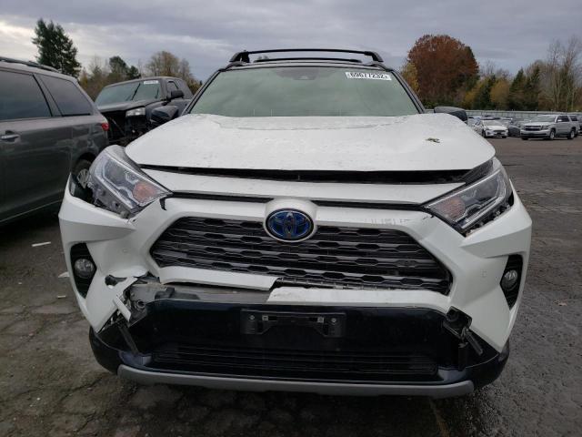 JTMEWRFV3LJ036338 - 2020 TOYOTA RAV4 XSE WHITE photo 5