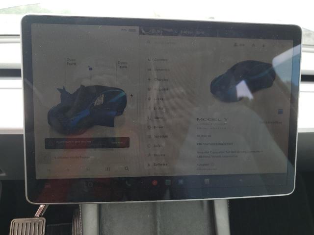 7SAYGDEE2RA327301 - 2024 TESLA MODEL Y BLUE photo 9