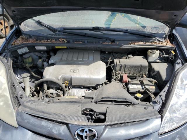 5TDZK22C58S212776 - 2008 TOYOTA SIENNA XLE TEAL photo 12