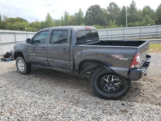 3TMLU4EN6BM071331 - 2011 TOYOTA TACOMA DOUBLE CAB CHARCOAL photo 2