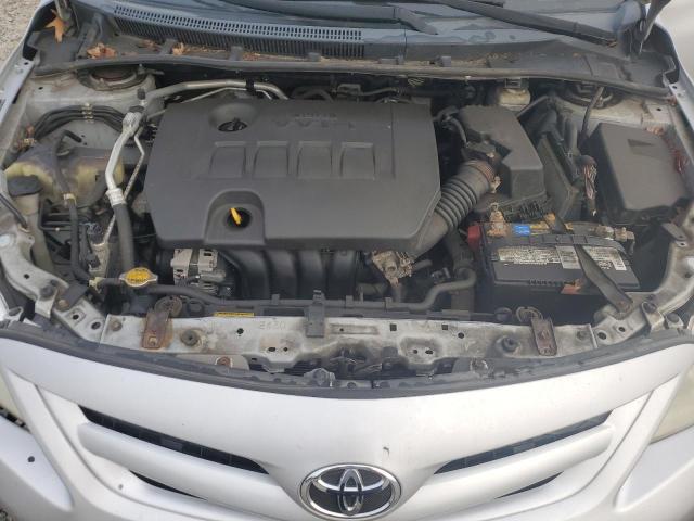 2T1BU4EE5BC538484 - 2011 TOYOTA COROLLA BASE 银色 照片 11