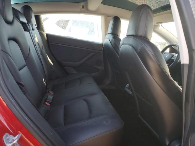 5YJ3E1EB3NF153995 - 2022 TESLA MODEL 3 Rojo foto 10