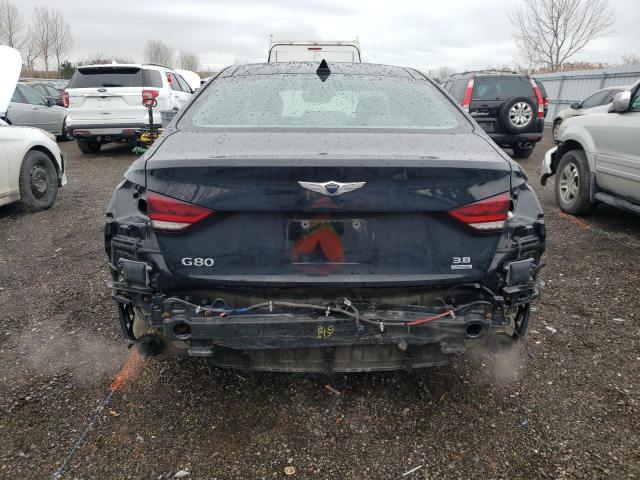 KMHGN4JE7JU228889 - 2018 GENESIS G80 BASE BLACK photo 6