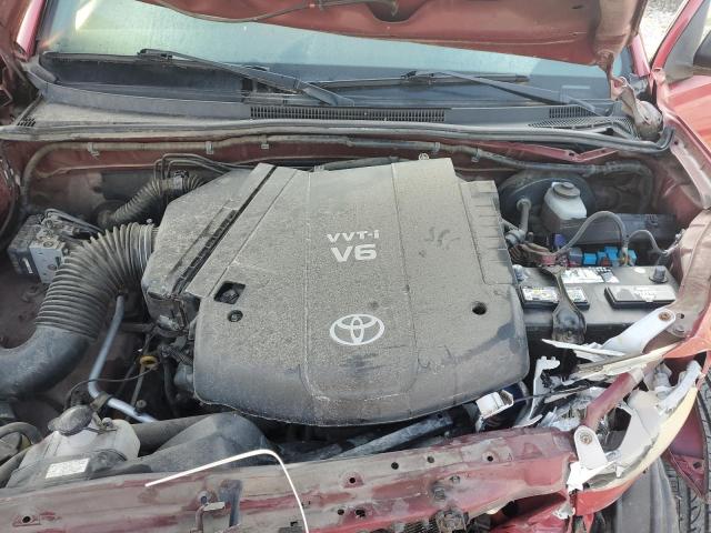 5TEJU62N36Z162184 - 2006 TOYOTA TACOMA DOUBLE CAB PRERUNNER RED photo 11