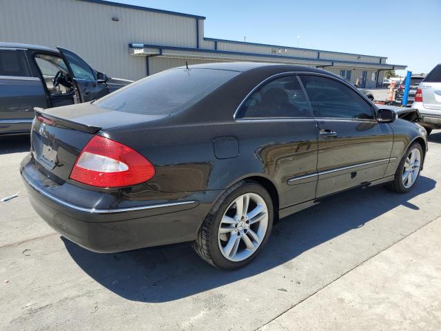 WDBTJ56J86F192957 - 2006 MERCEDES-BENZ CLK 350 შავი ფოტო 3