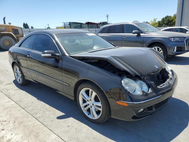 WDBTJ56J86F192957 - 2006 MERCEDES-BENZ CLK 350 შავი ფოტო 4